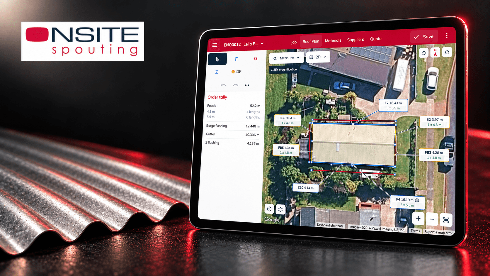 OnSite Spouting: Software Built Around the Business project preview